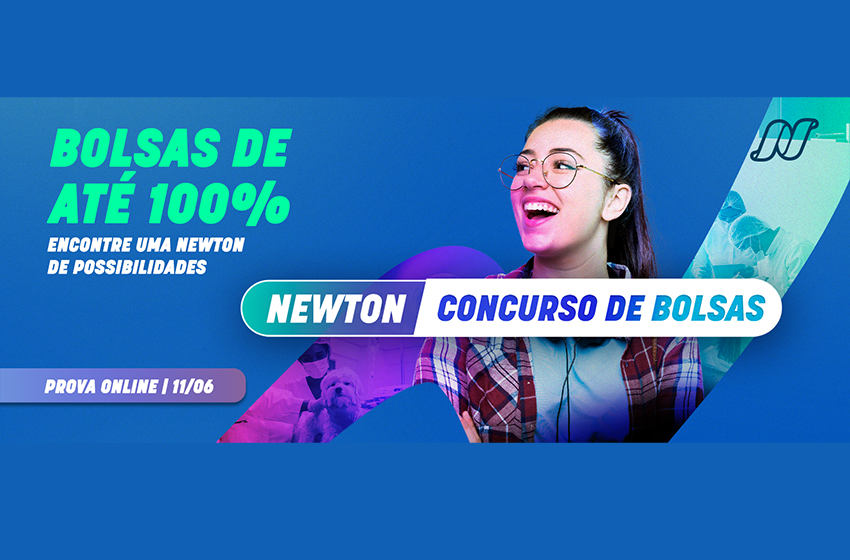  Newton promove concurso para bolsas de estudo de até 100%